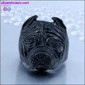Stainless Steel Titanium Animal Pit Bull Dog Ring