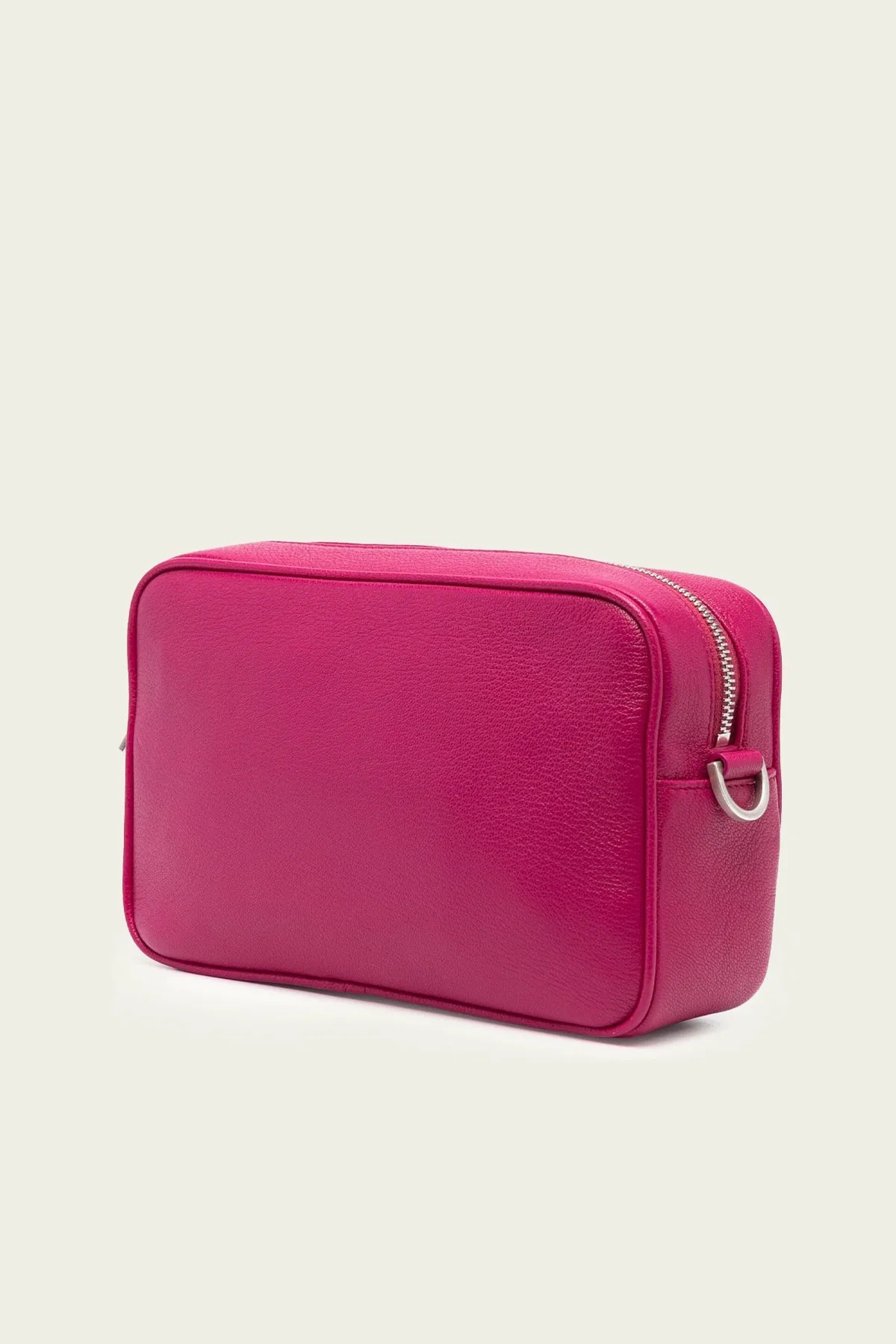 Star Bag Cross-Body Goat Leather Bag in Hibiscus