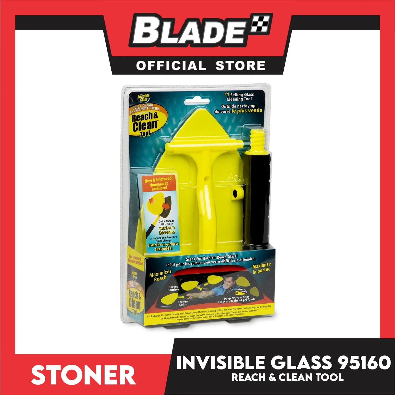 Stoner 95160 Invisible Glass Reach and Clean Tool