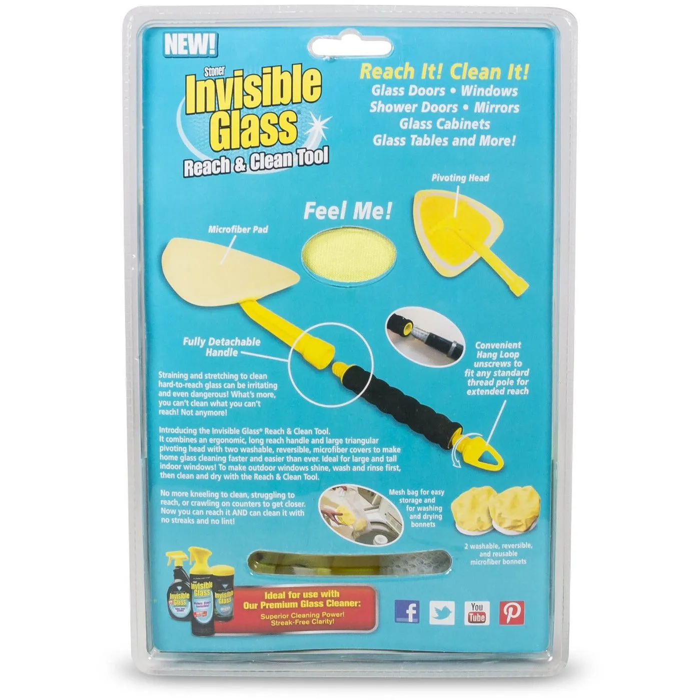 Stoner Invisible Glass Reach and Clean Tool