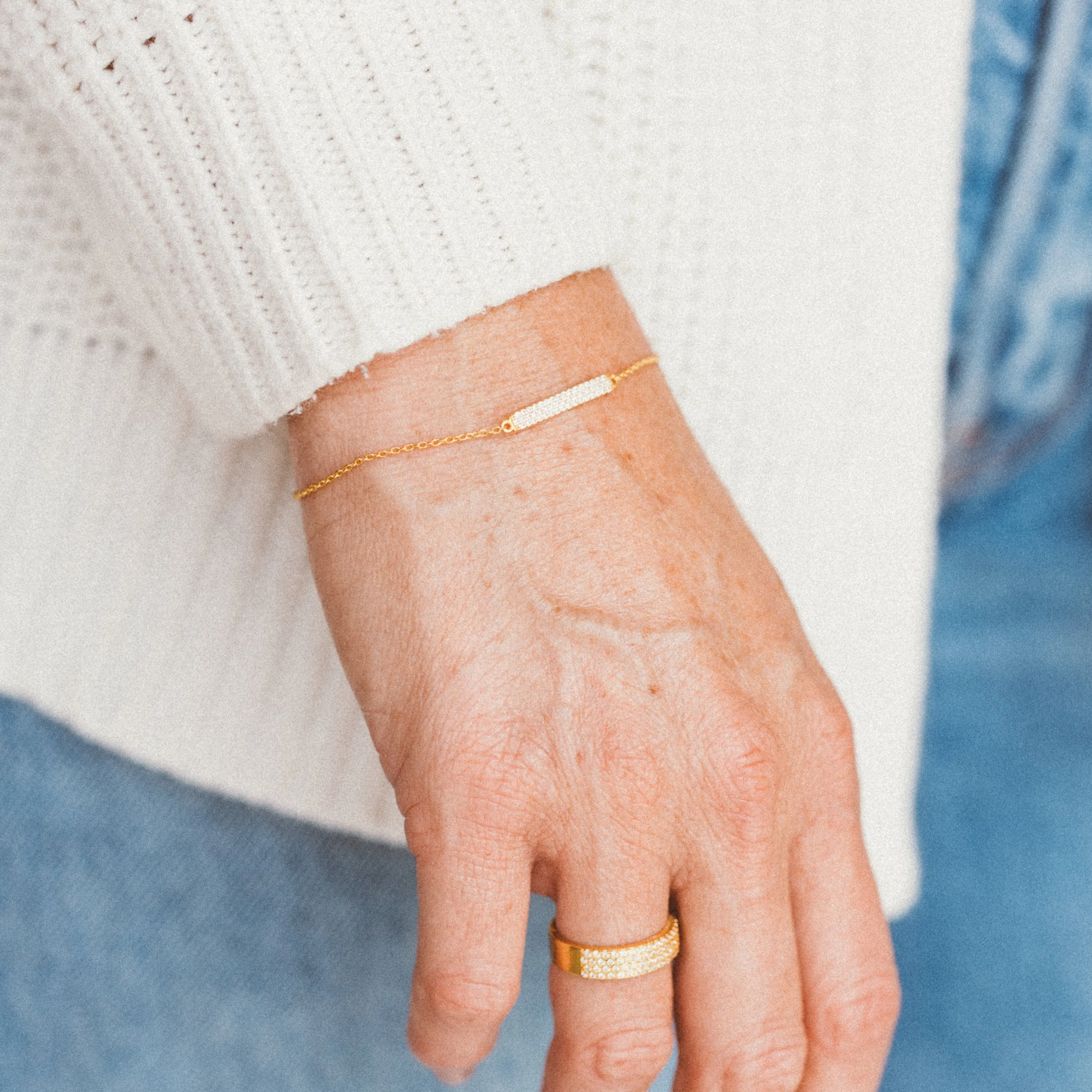 Studded Bar Bracelet