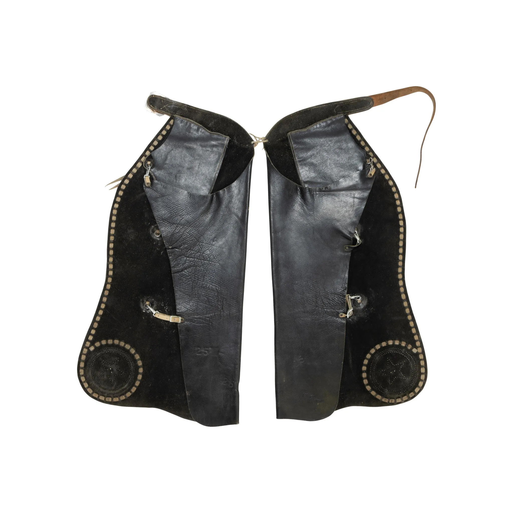Studded Black Chaps