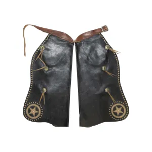 Studded Black Chaps