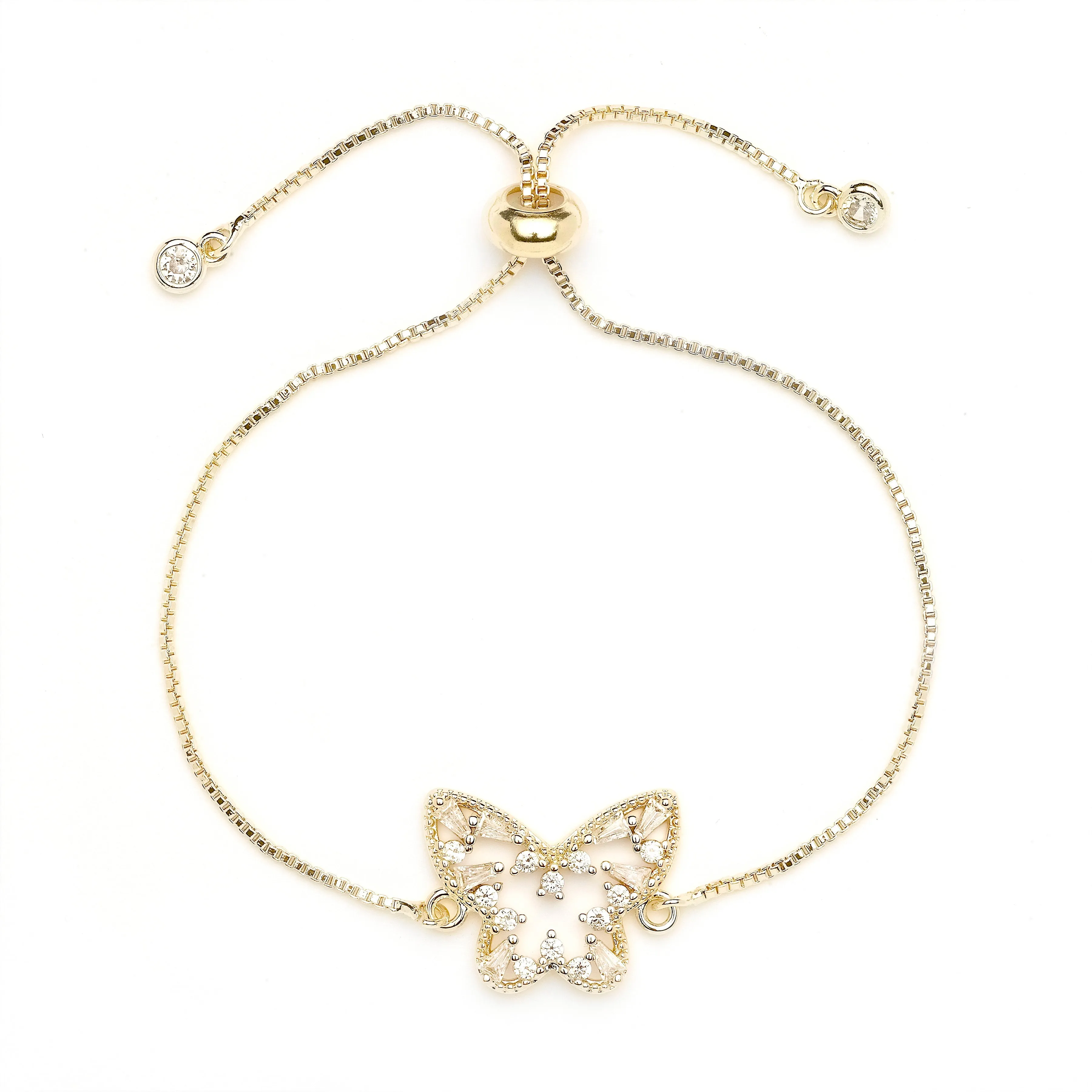 Studded Butterfly Bracelet