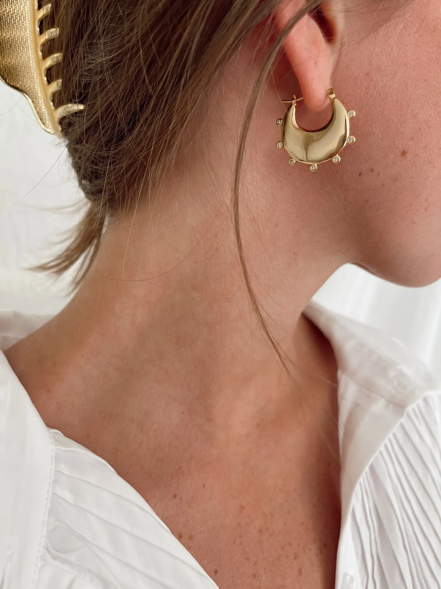 Studded Harper Earrings