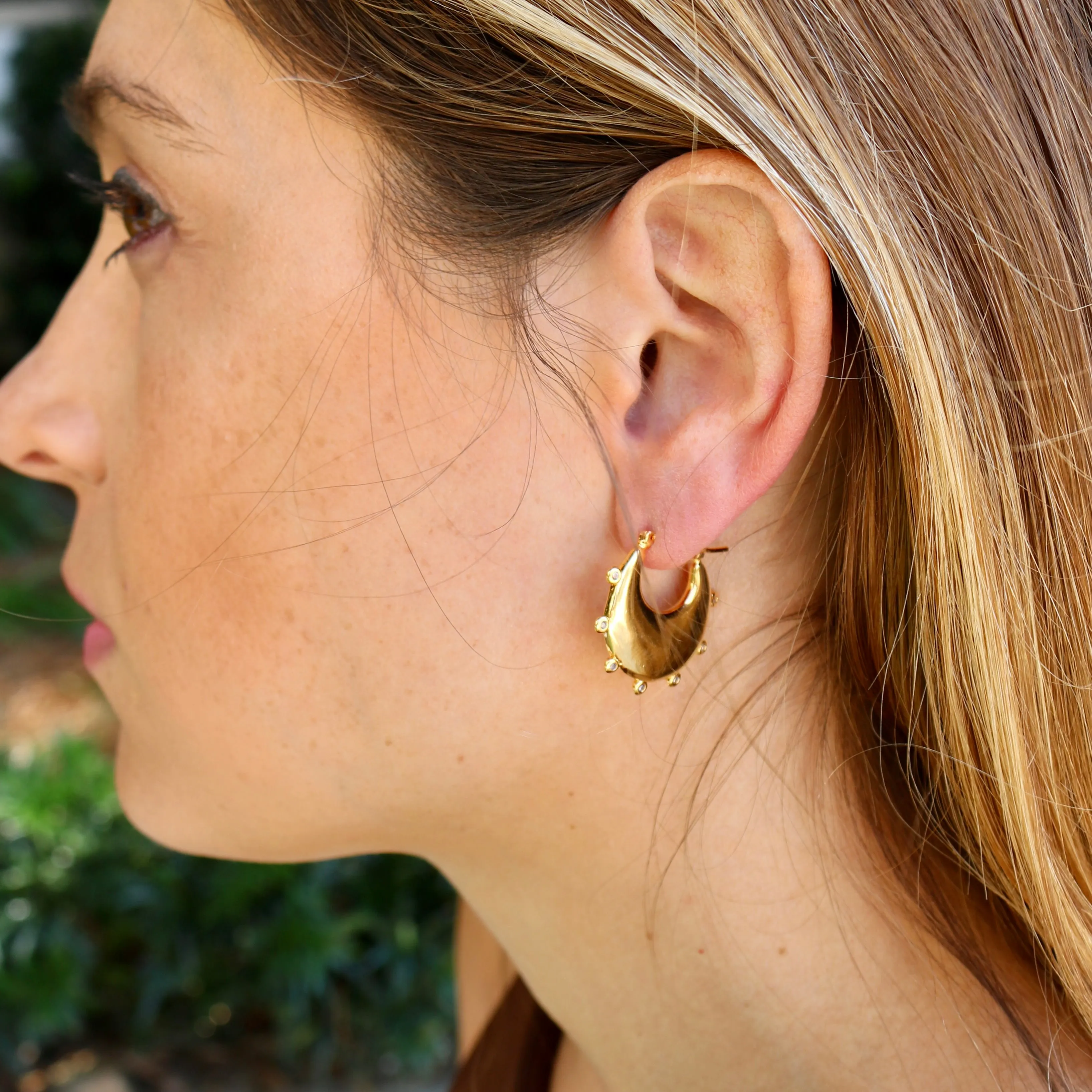 Studded Harper Earrings