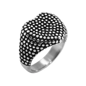 Studded Heart Ring