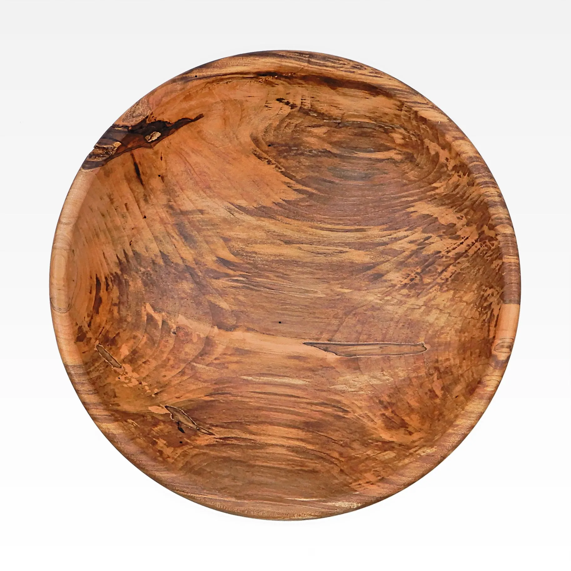 Studded Maple Bowl
