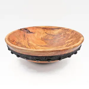Studded Maple Bowl