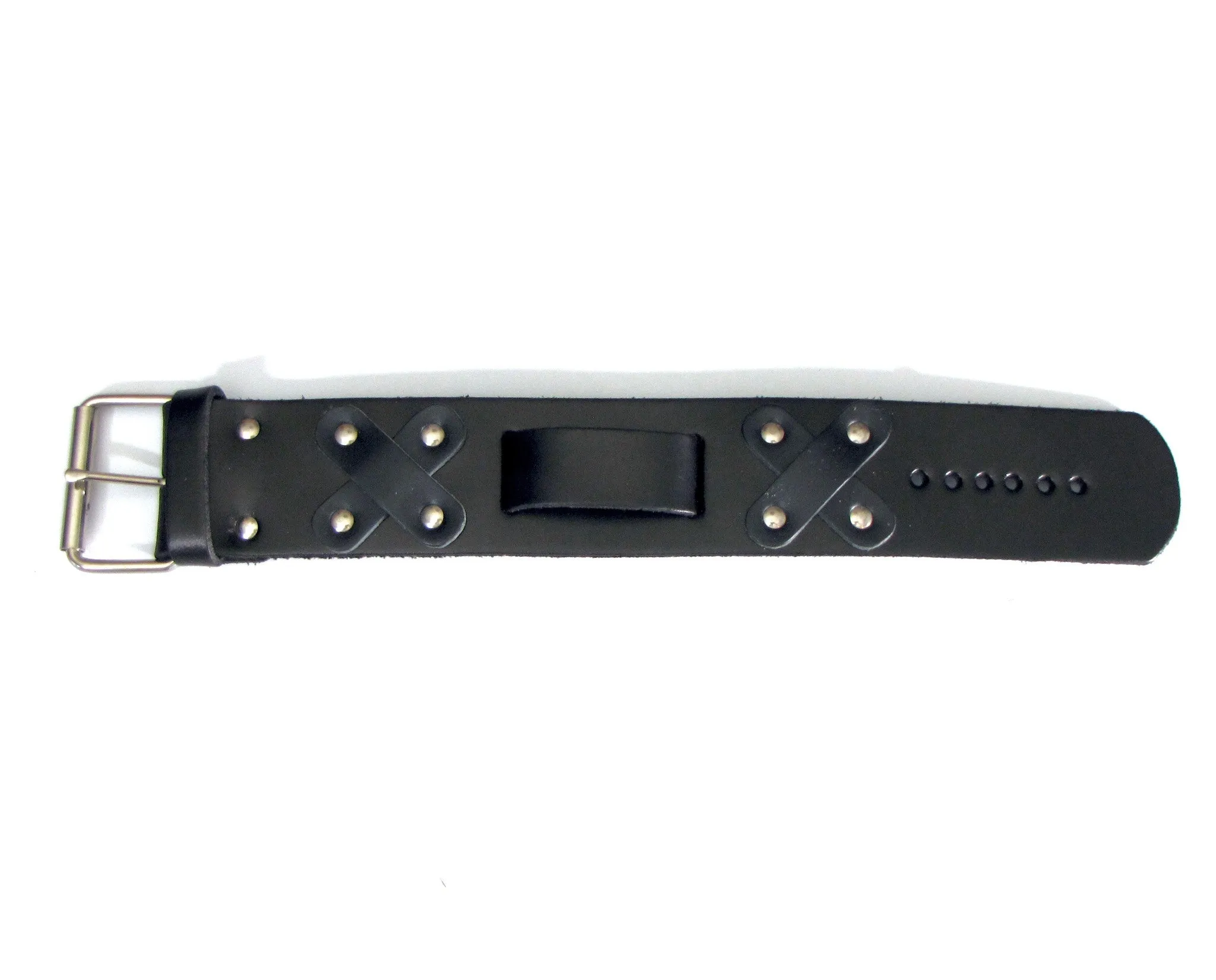 Studded "X" Watchband