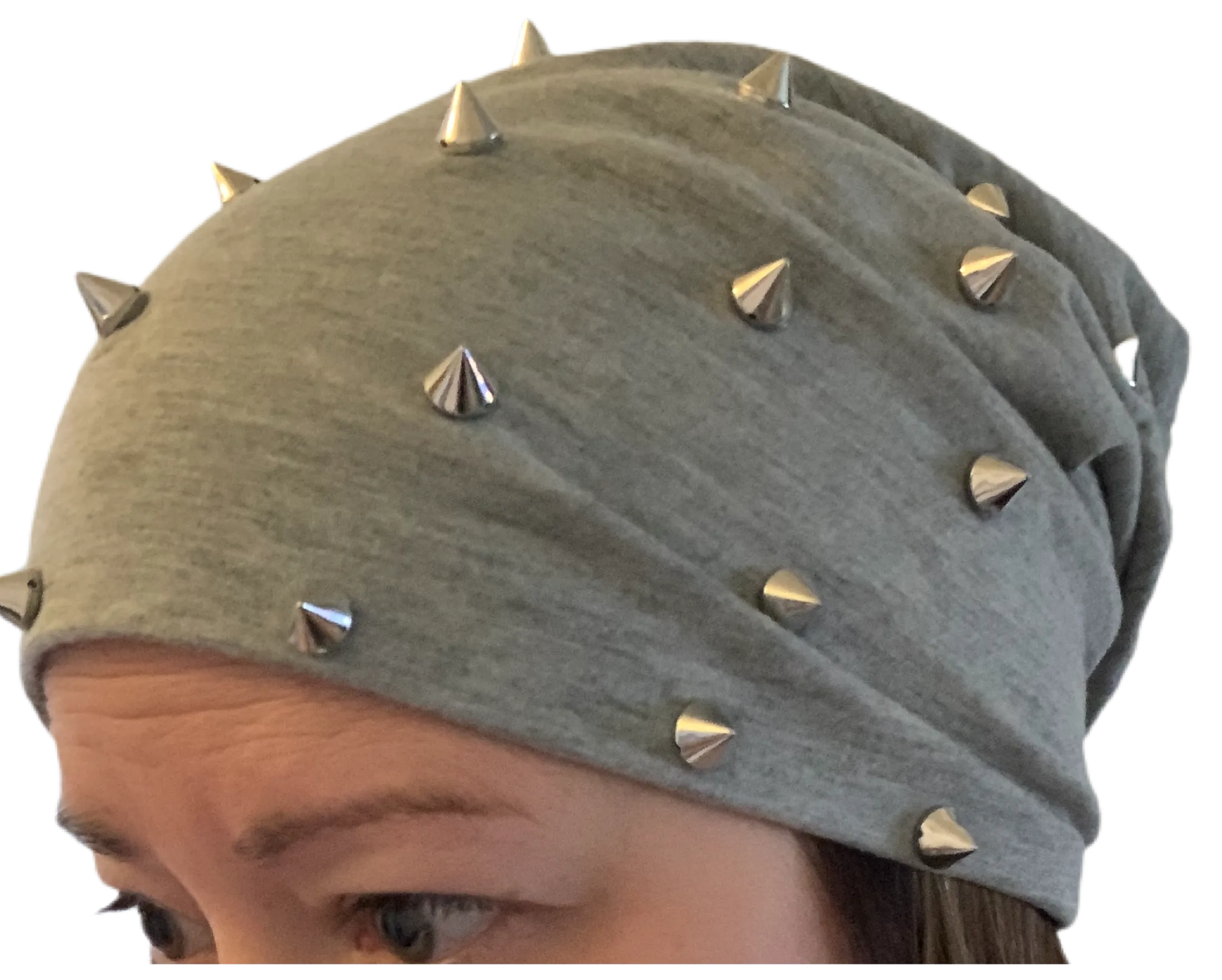 Studded Slouch Beanie