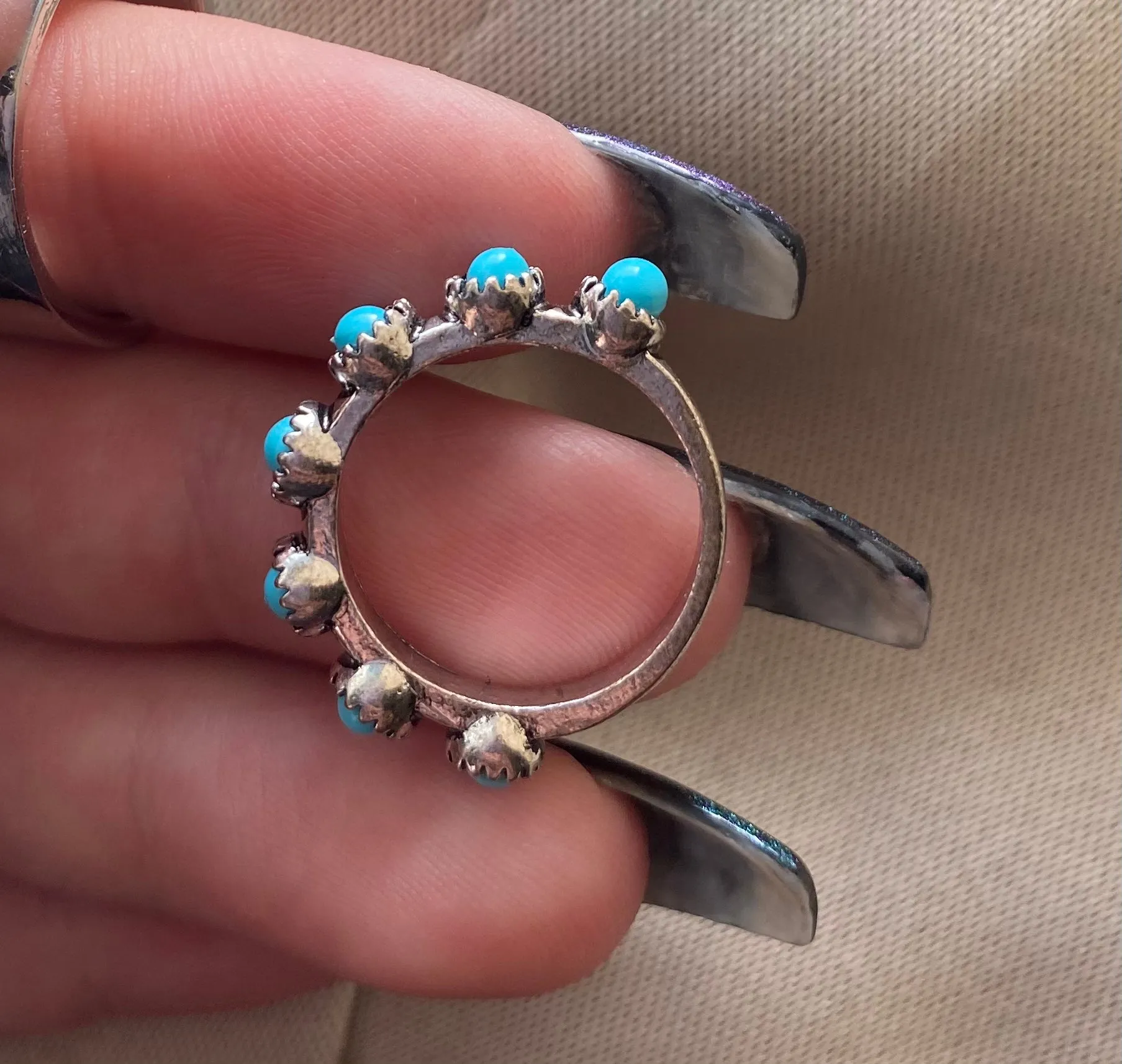 Studded Turquoise Band