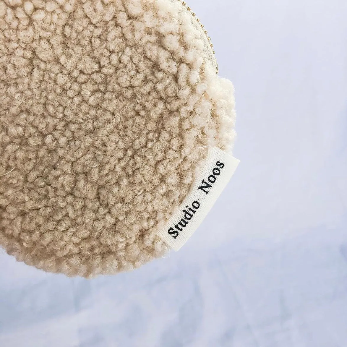 Studio Noos Circular Mama Purse Wallet (Beige Teddy)