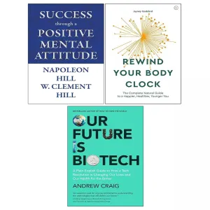 Success through Positive Mental,Our Future is Biotech,Rewind Your Body 3 Books Set
