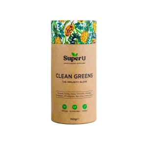Super U Clean Greens The Immunity Blend 150g