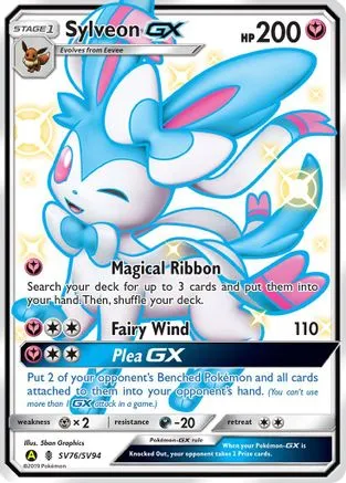 Sylveon-GX SV76/94 - Shiny Vault Pokemon Holofoil