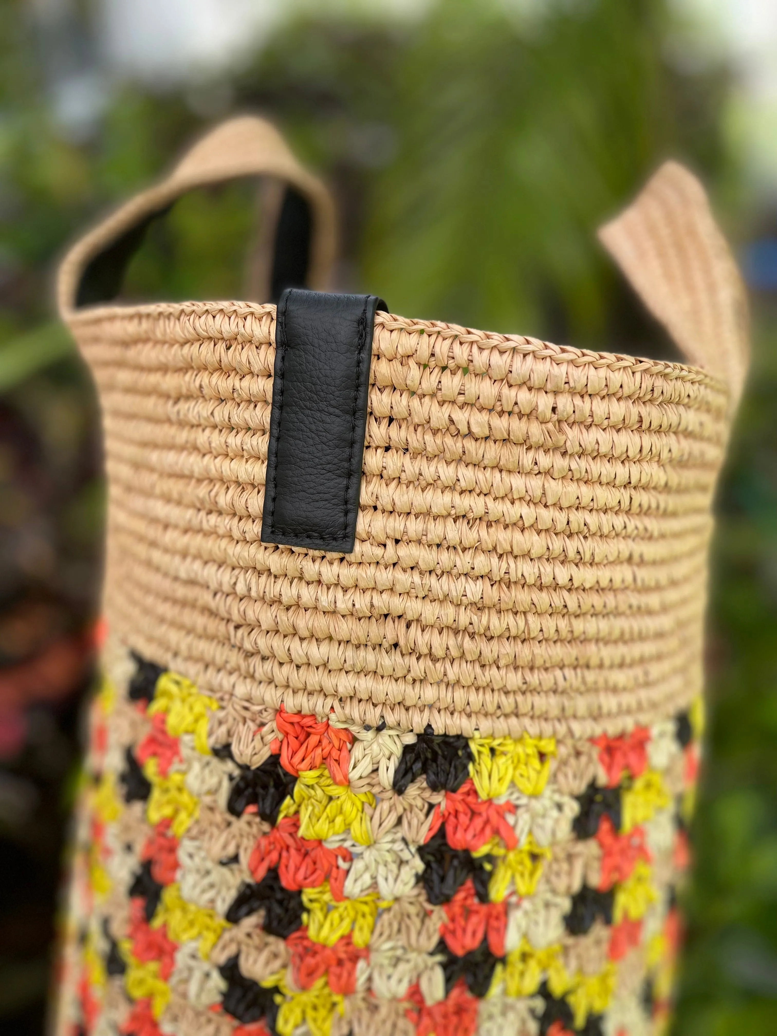 Tall Macrame Bag