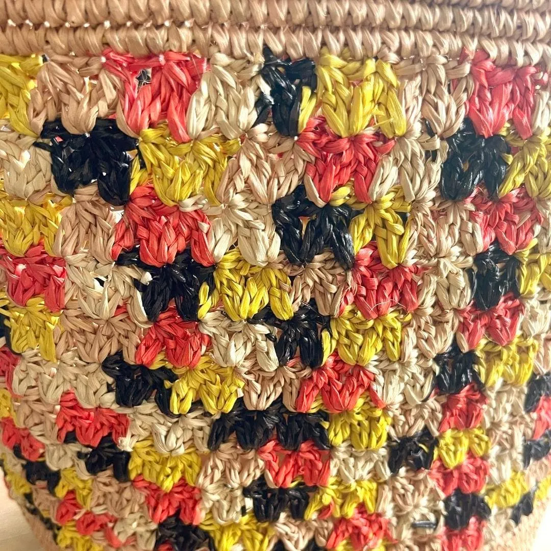 Tall Macrame Bag