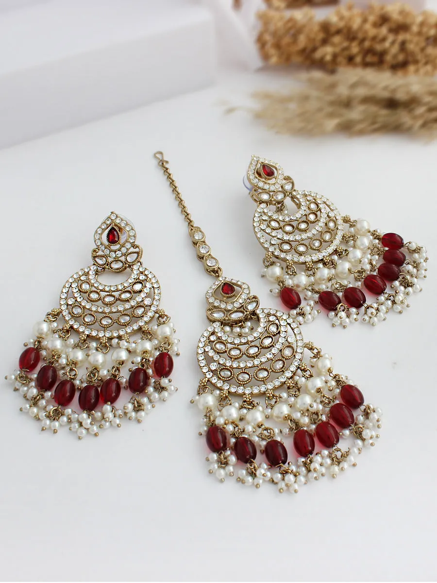 Tamanna Earrings & Tikka