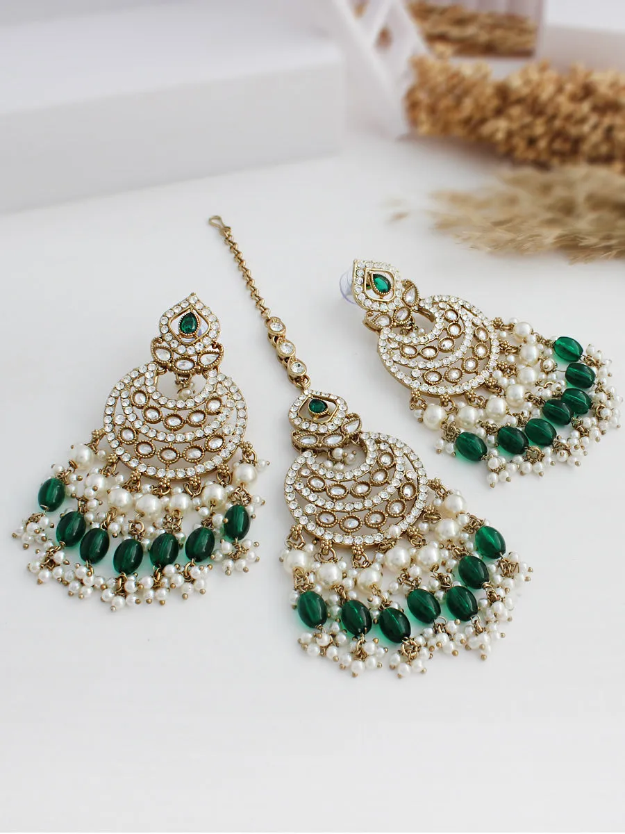 Tamanna Earrings & Tikka