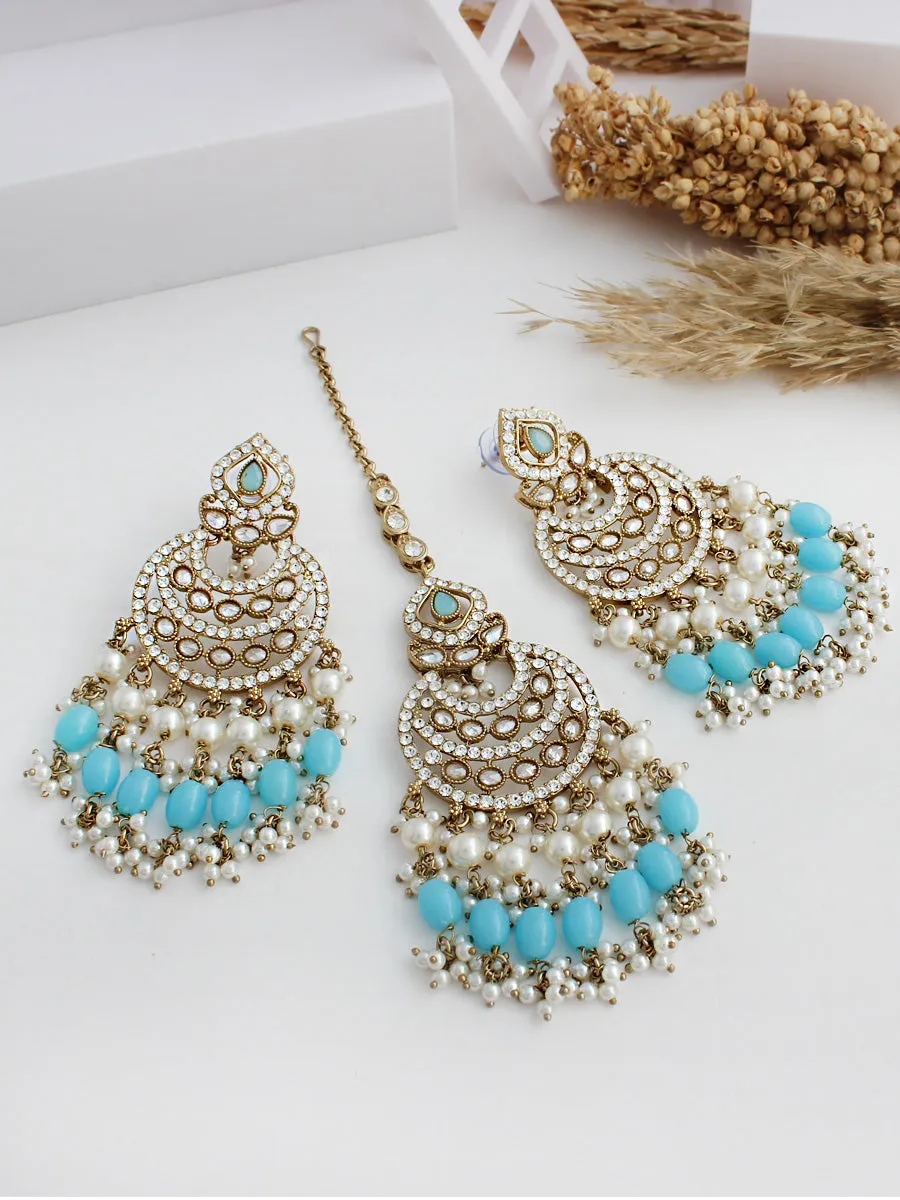 Tamanna Earrings & Tikka
