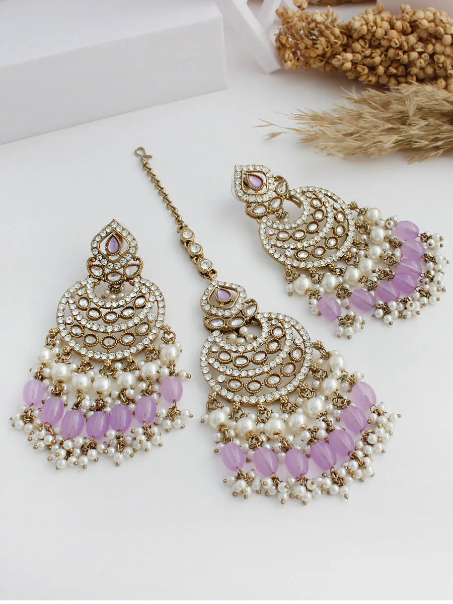 Tamanna Earrings & Tikka