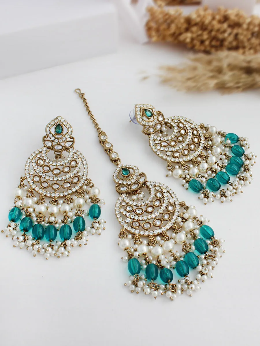 Tamanna Earrings & Tikka
