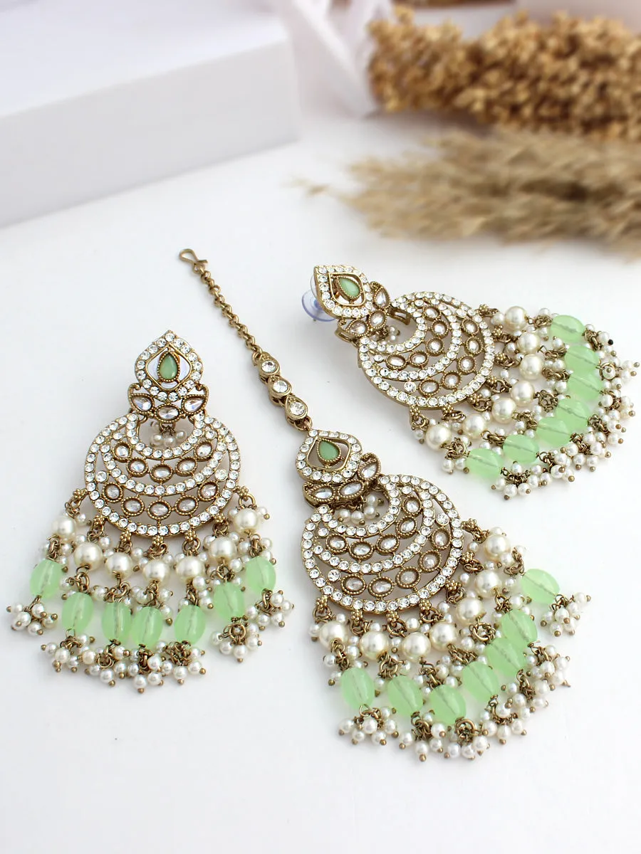 Tamanna Earrings & Tikka