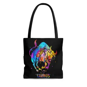 Taurus Zodiac Sign Tote Bag
