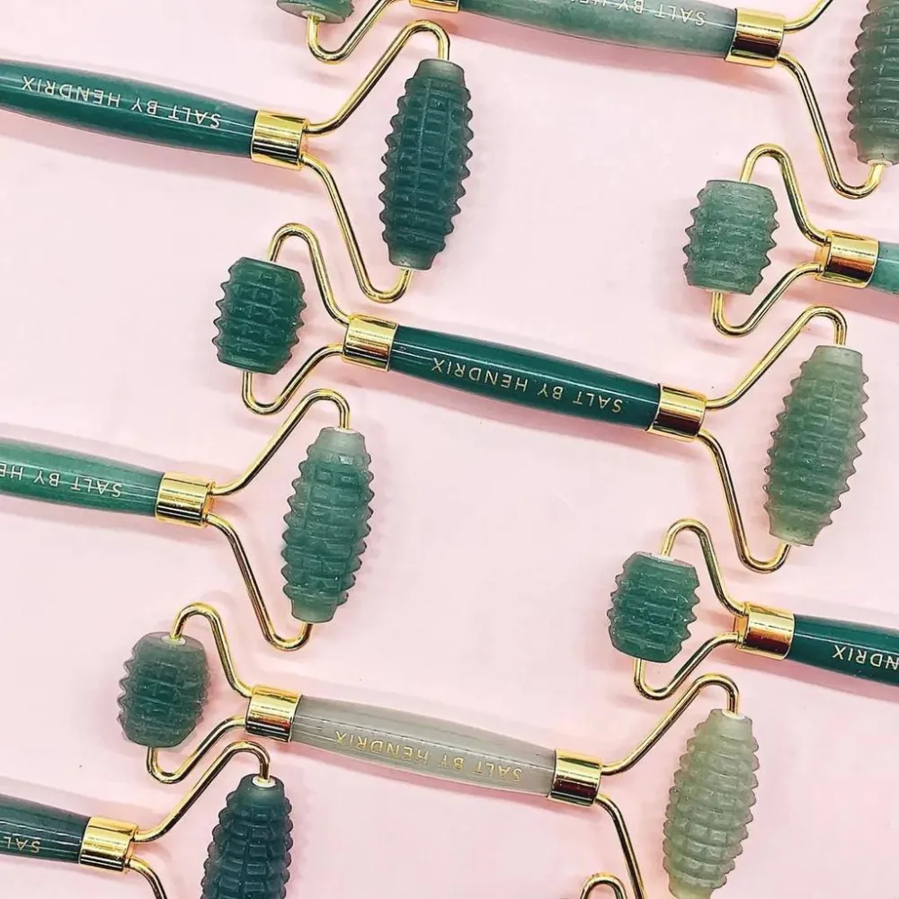 Textured Jade Face Roller