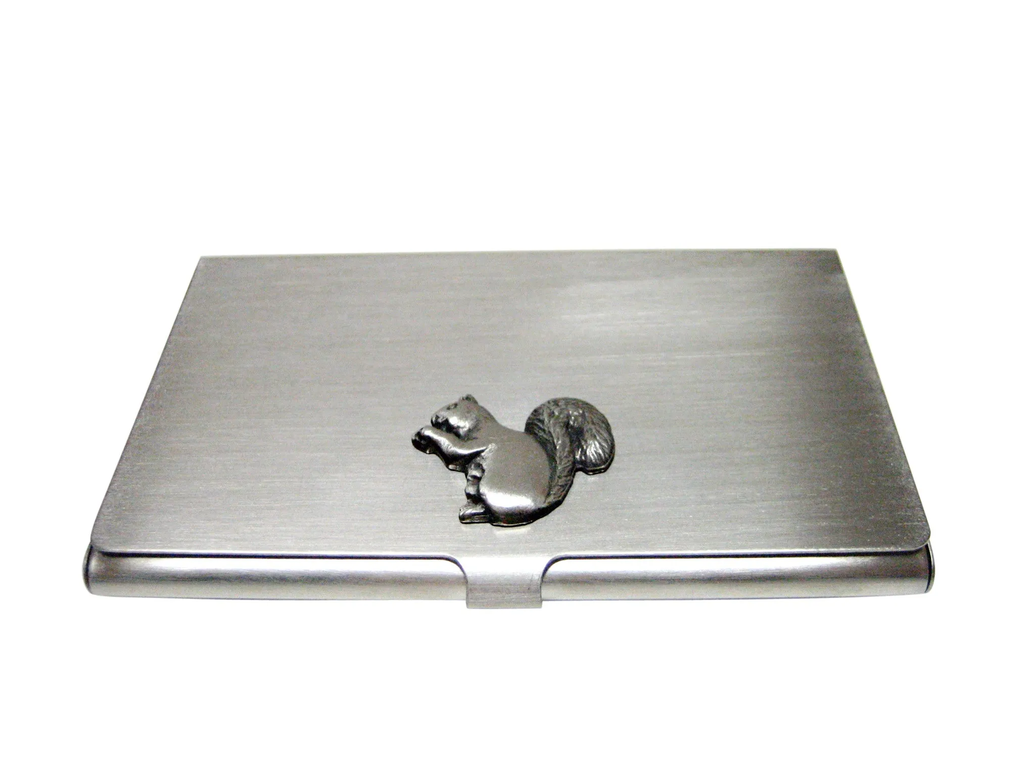 Textured Squirrel Business Card Holder