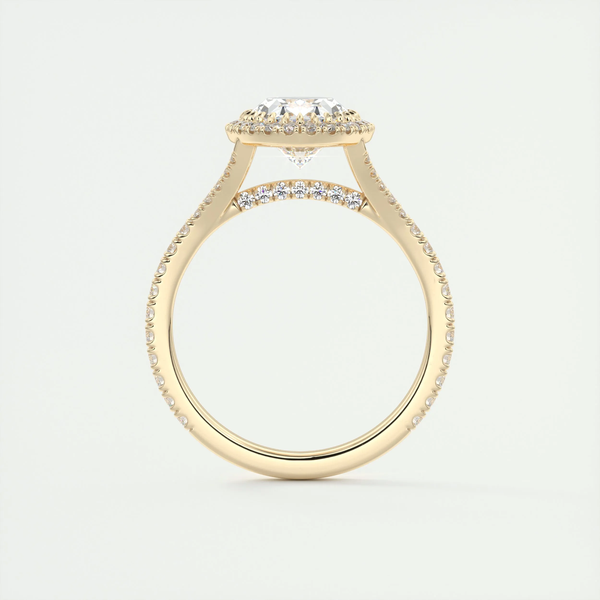 The French Halo | Oval