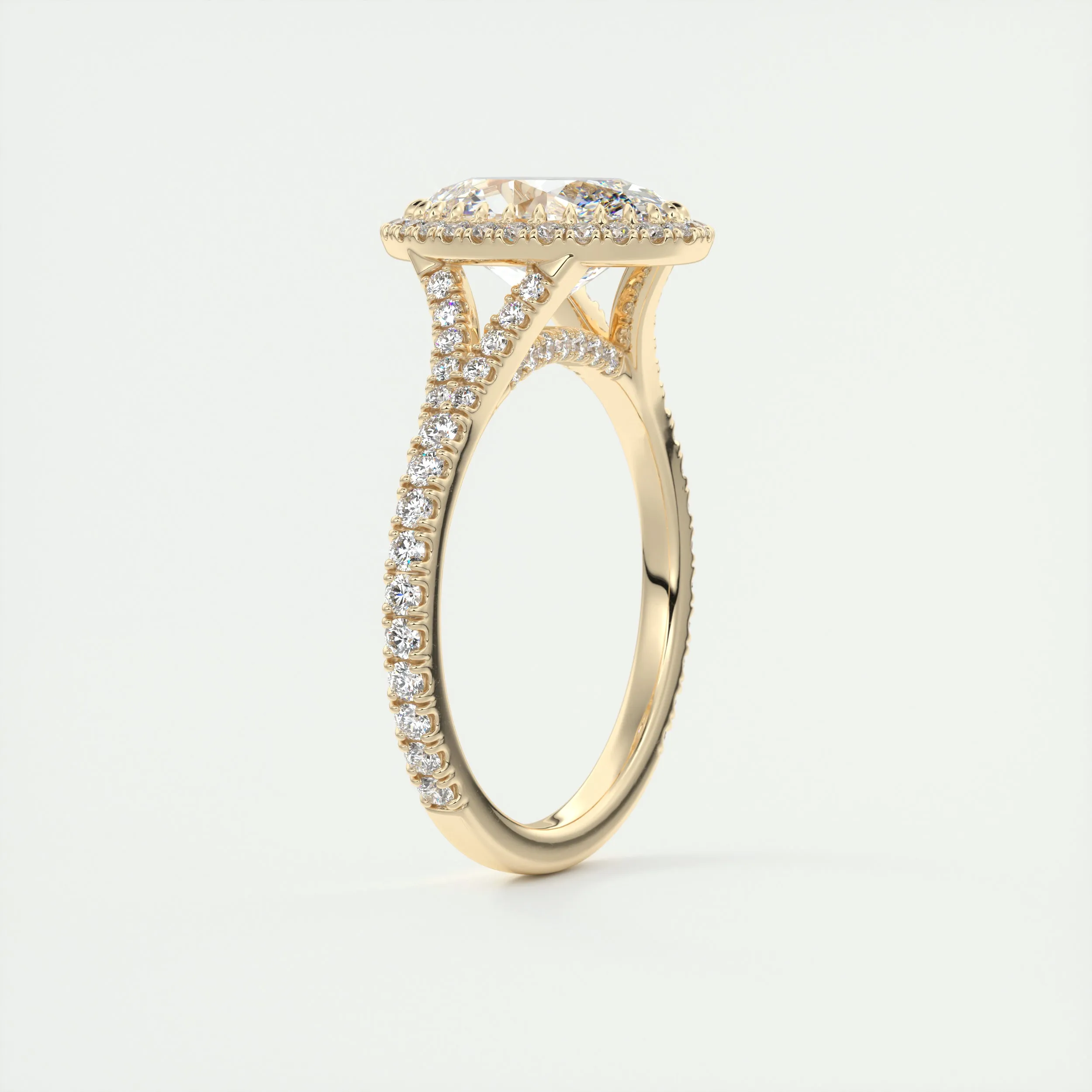 The French Halo | Oval
