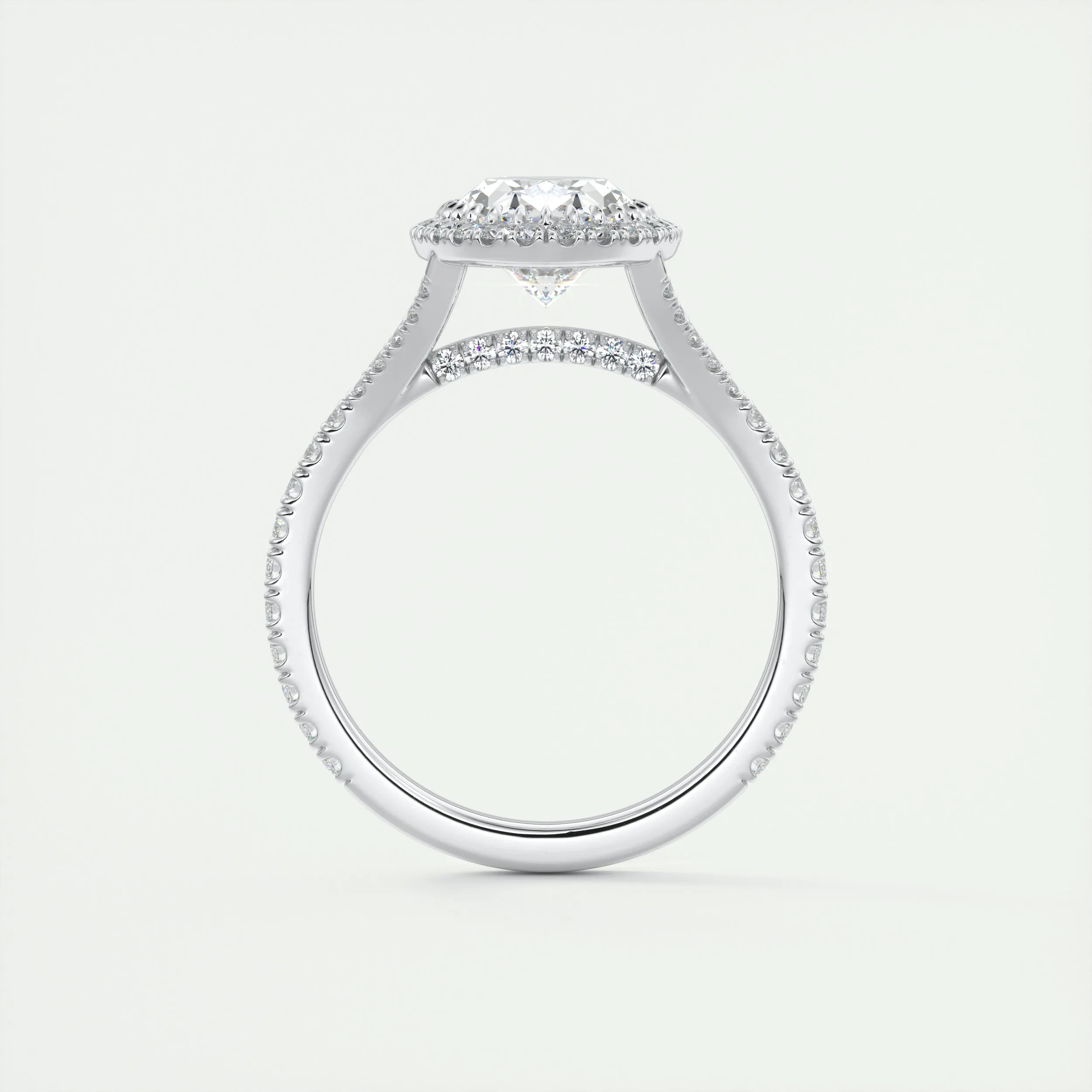The French Halo | Oval