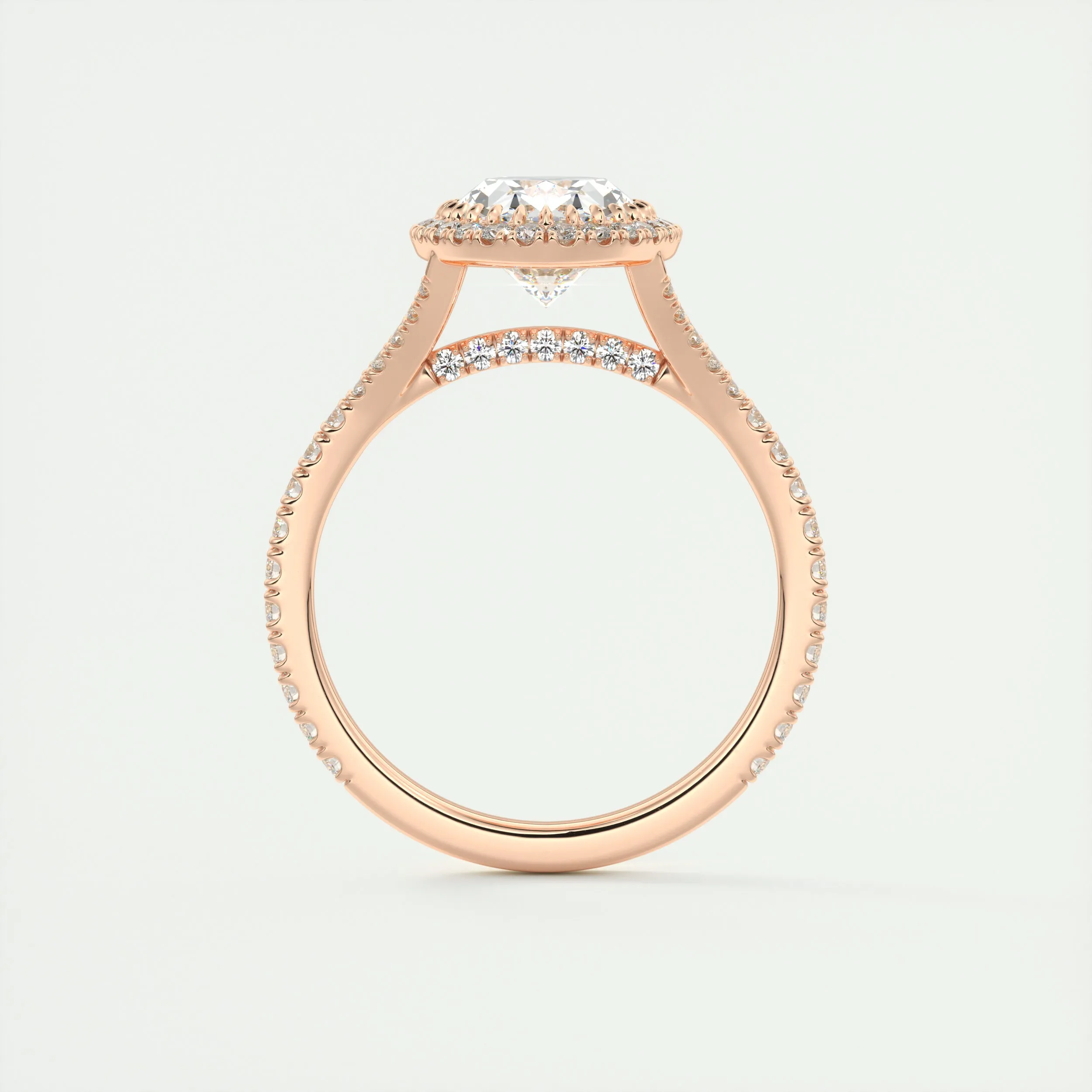 The French Halo | Oval