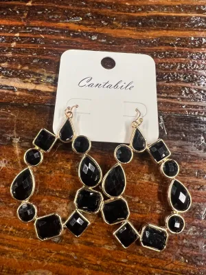 The “Glitz” Teardrop Earrings