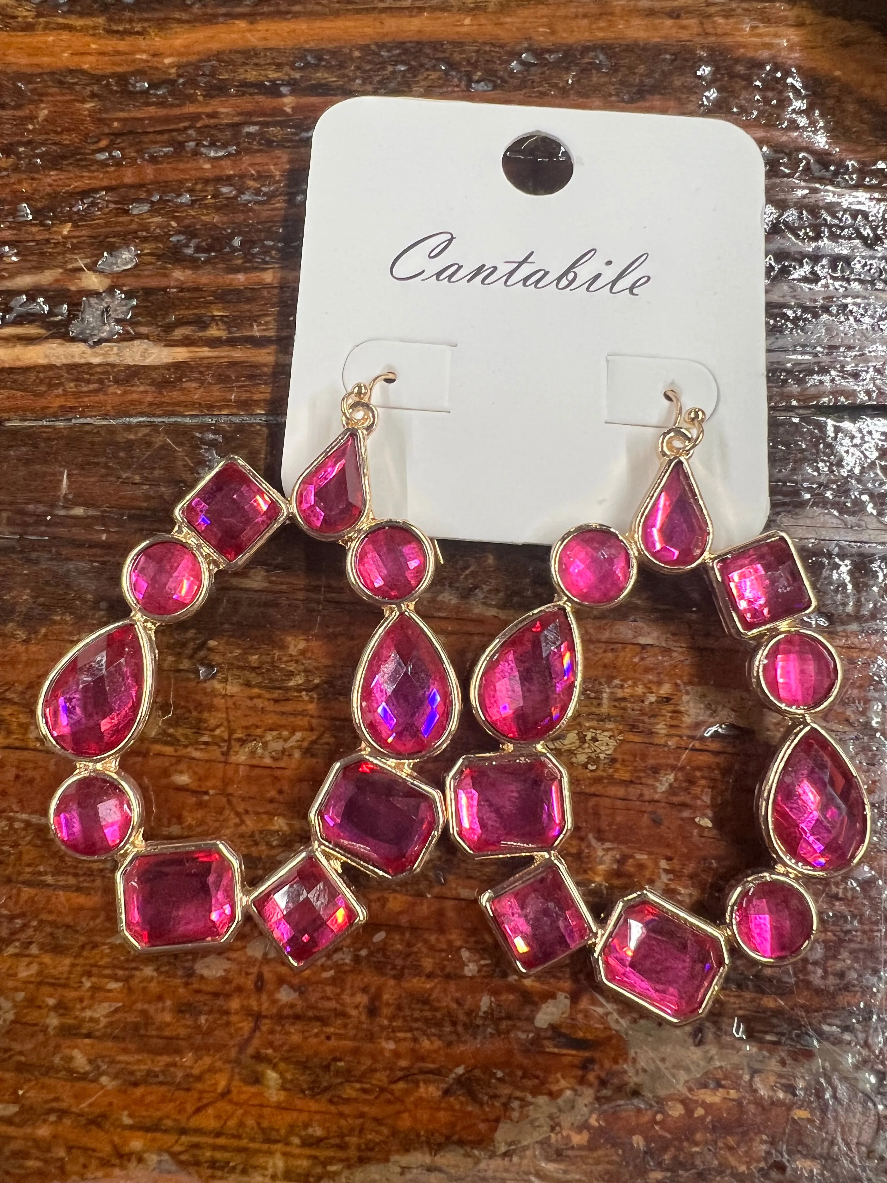 The “Glitz” Teardrop Earrings