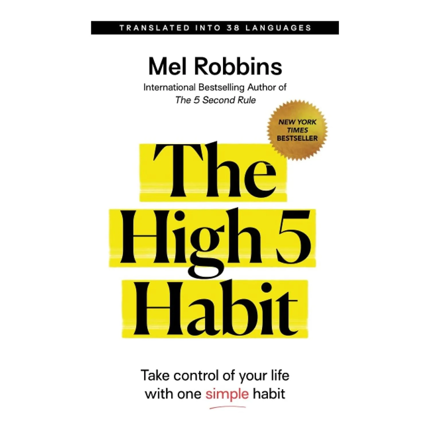 The High 5 Habit, Grit, Listen 3 Books Collection Set by Mel Robbins, Angela Duckworth & Kathryn Mannix