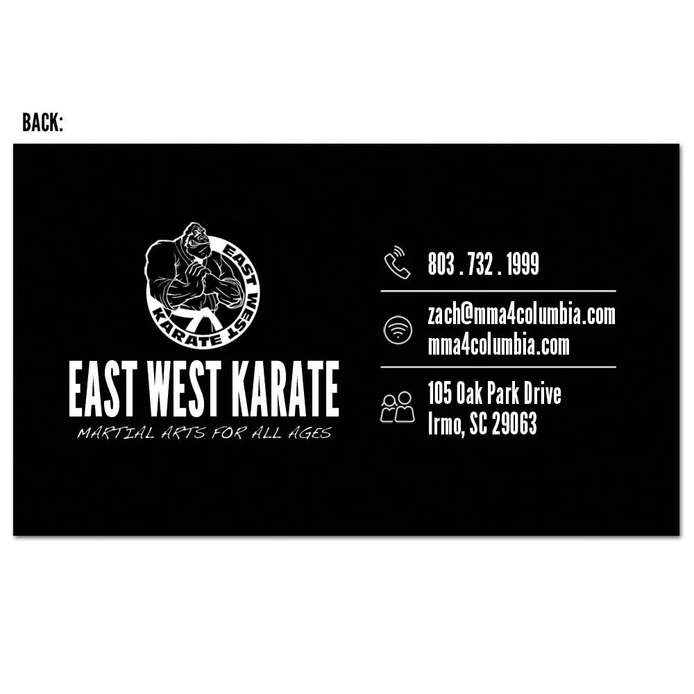 The Martial Arts Business Card 03