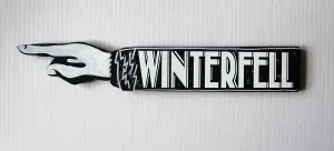 Thrones Collection - wooden pointy finger signs