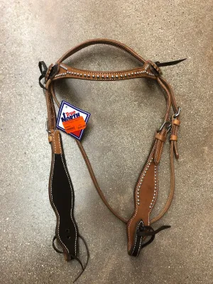 TKWB3501 Headstall - Browband w/Spots & Ties