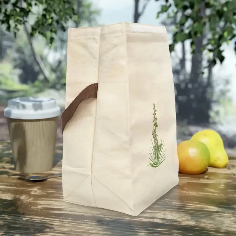 Trendy Plant Canvas Lunch Bag that Wows