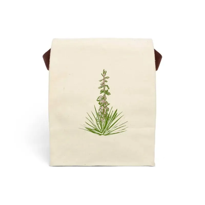 Trendy Plant Canvas Lunch Bag that Wows