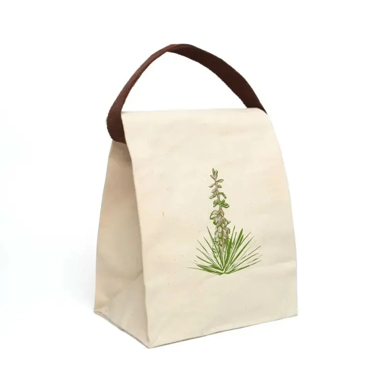 Trendy Plant Canvas Lunch Bag that Wows