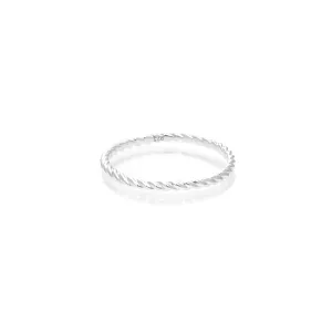 TWISTED RING/SILVER