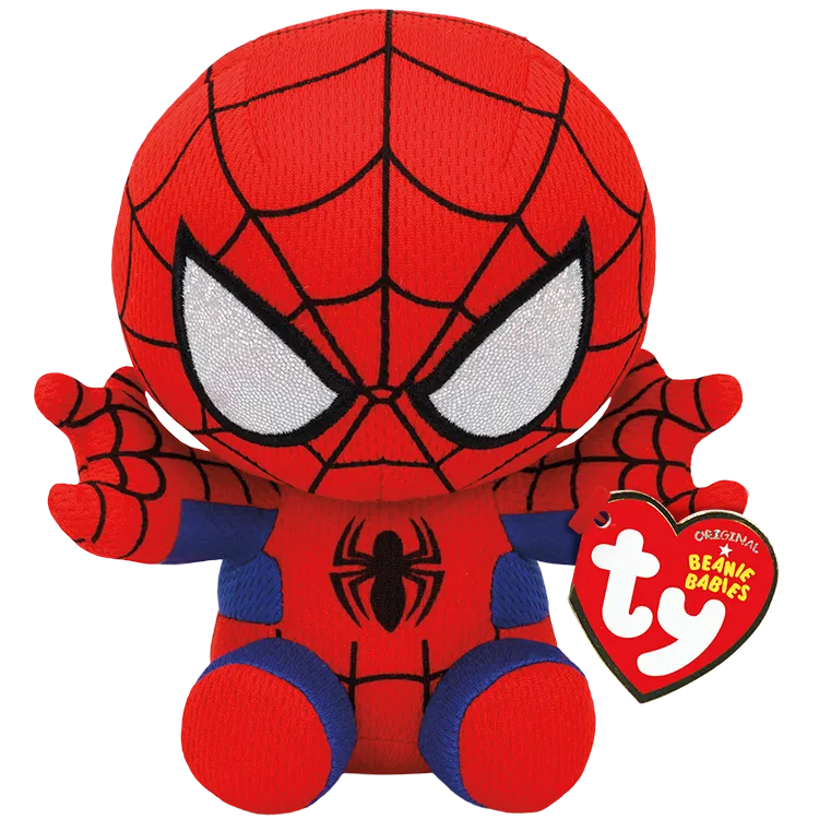 Ty Spiderman from Marvel Plush - Medium