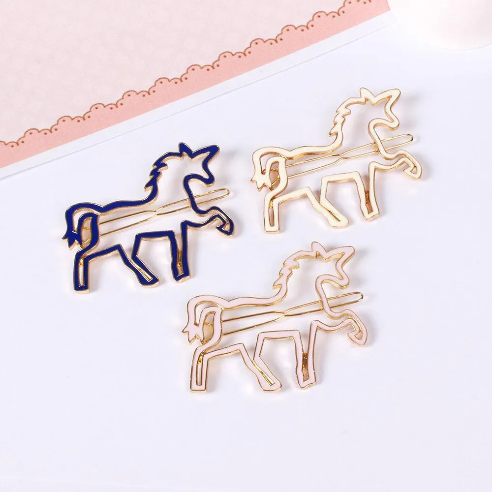 Unicorn Hair Clips (3 Colors)