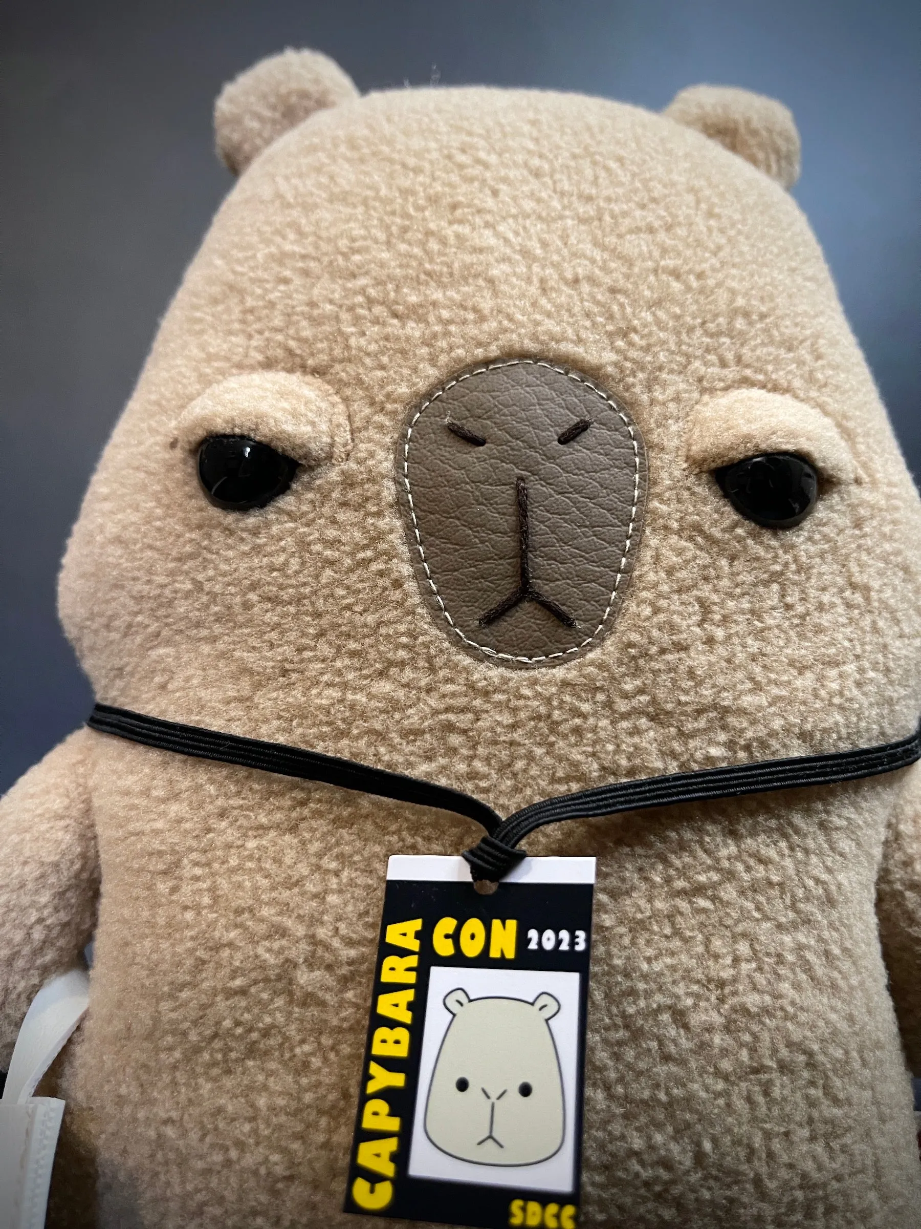 Unimpressed Capy plush - SDCC 2023 Exclusive