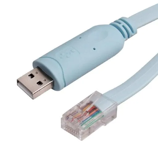 Uniwersalny Kabel Sieciowy RJ45 do USB - Obsługa Cisco, HP, TP-link, Huawei
