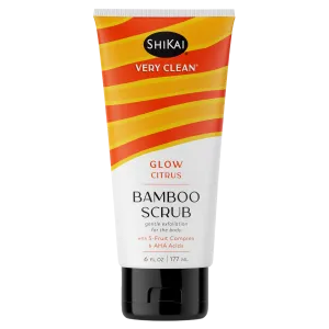 Very Clean Glow Citrus Bamboo Scrub